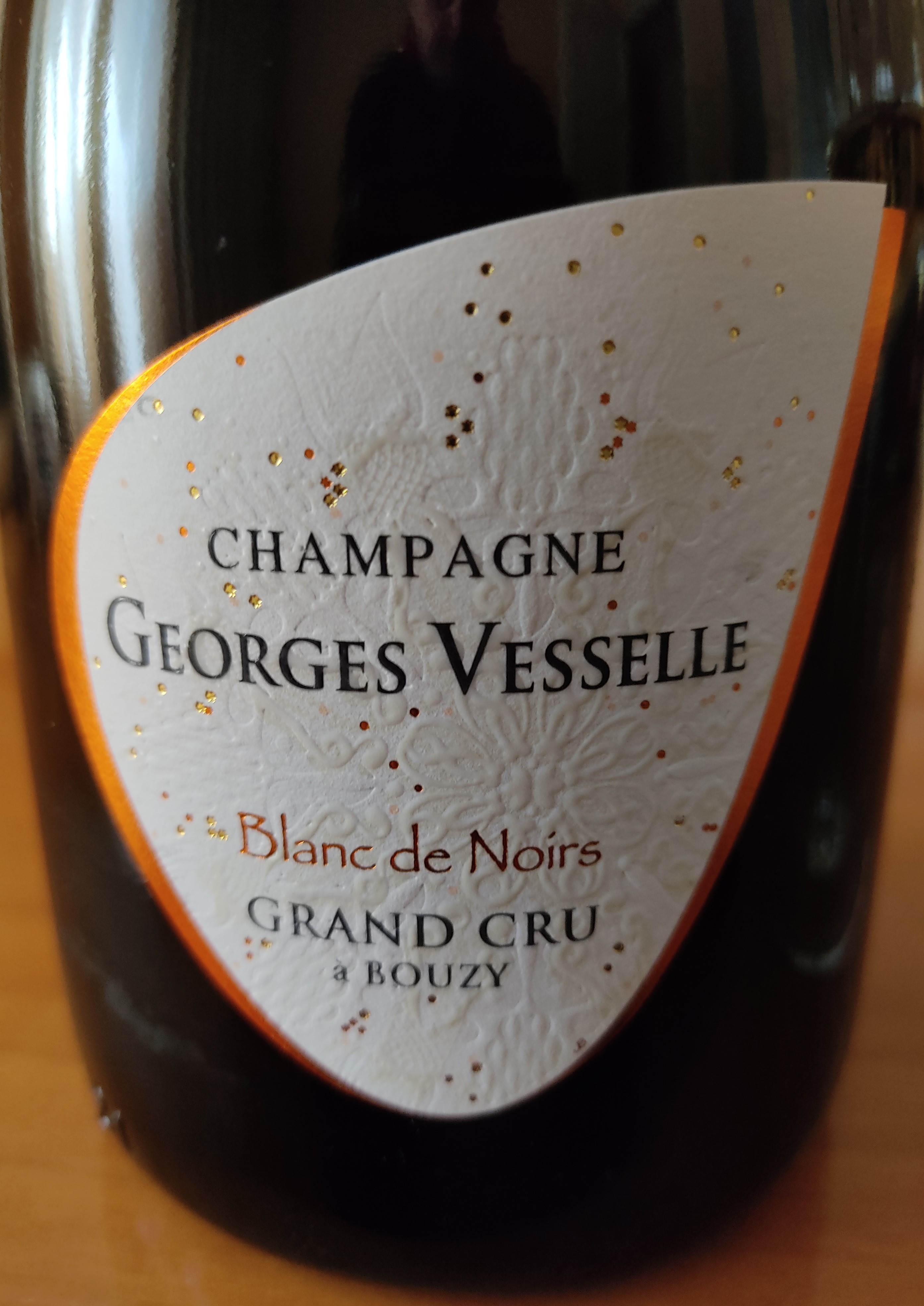 Champagne Georges Vesselle Blanc de Noirs etiqueta